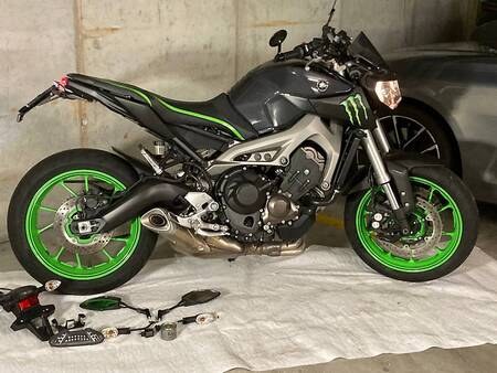 YAMAHA MT 09 2014 из Швейцарии — фото 1