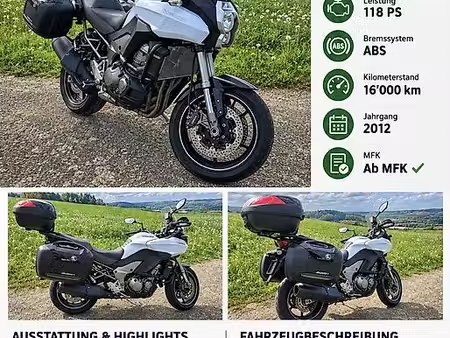KAWASAKI VERSYS 1000 2012 из Швейцарии — фото 1